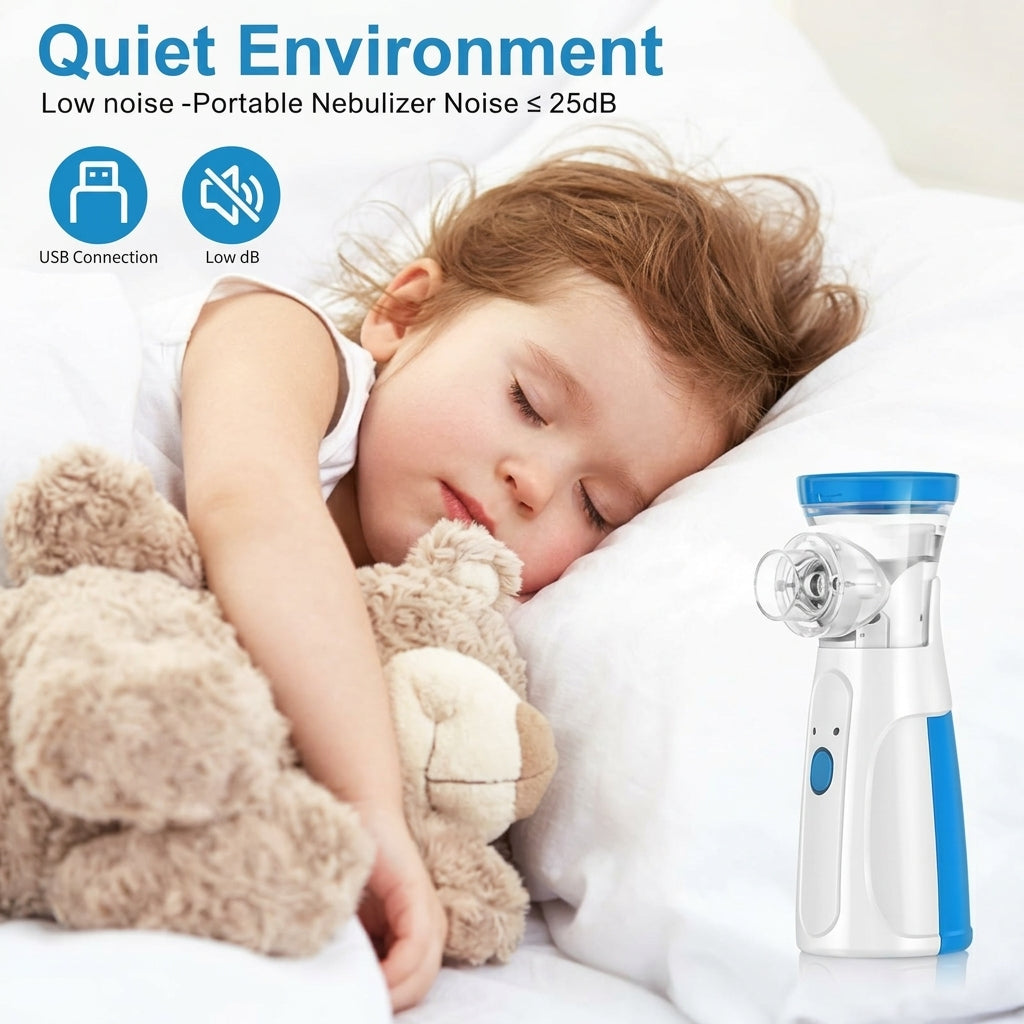 Portable Mesh Nebulizer For Kids And Adults