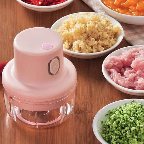Single-Bowl Electric Mini Food Chopper